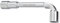 Karx 07031 Clé à pipe débouchée en Chrome Vanadium 18 mm