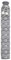Warmies Extra Long Hot Water Bottle Grey Nordic Knit Snowflake