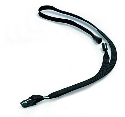 Durable Textilband (mit Sicherheitsverschluss, 44 x 10 mm) Packung à 10 Stück, schwarz, 811901