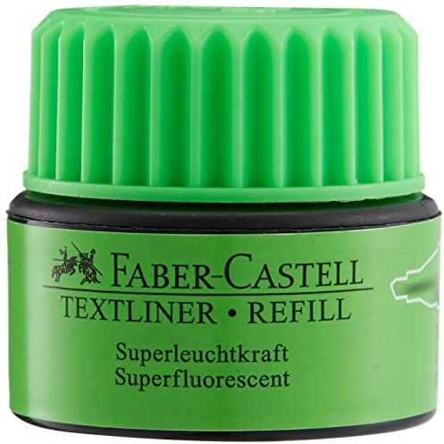 FABER-CASTELL 154963 - Textmarker Refill, grün, für Textliner 1543, 1546 und 1548