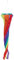 HQ Design Windspiration - Turbinen und Windsocks, UV-beständige und wetterfeste Windspiel Deko für Garten, Terrasse und Balkon - inkl. Aufhängung oder Standstab (Turbine Rainbow, 60 cm)