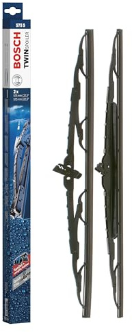 Bosch Scheibenwischer Twin Spoiler 575S, Länge: 575mm/575mm – Set für Frontscheibe