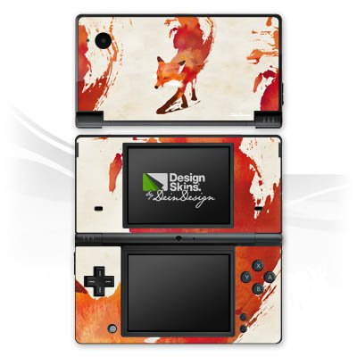DeinDesign Skin kompatibel mit Nintendo DSi Folie Sticker Fuchs Graphic Herbst