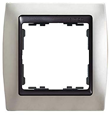Simon - 82814-33 marco 1elem s-82 grafito metal noble alu mate Ref. 6558233157