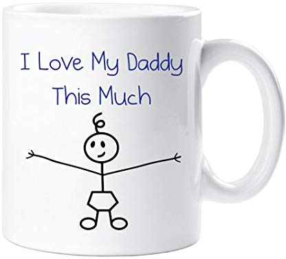 60 Second Makeover Limited I Love My Daddy This Much Boys Mug Fathers Day Son Gift