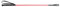 QHP Gerte Reitgerte Springgerte 65cm mit Klatsche (rot)
