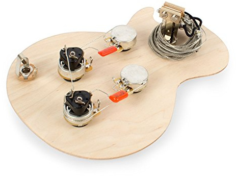 Golden Age Vorverdrahteter Kabelbaum für Gibson Les Paul mit Push-Pull-Pots, mit langem Schaft CTS Pots