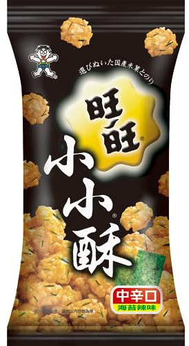 WANT WANT Mini Reiscracker mit Algen - 60g Snack