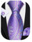 Barry.Wang Men Tie Set Paisley Purple Blue Champagne Silk Necktie Pocket Square Cufflinks Formal Wedding Party Business