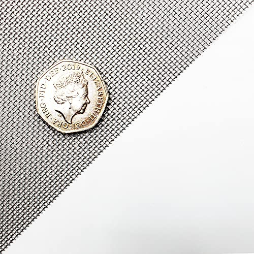 Coarse Rodent Mesh (16 LPI x 1.19mm Hole x 0.4mm Wire) Stainless Steel Mesh - 1 x 1.2 Metre