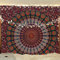 Bless International Indischer Hippie Bohemian Psychedelic Peacock Mandala Wandbehang Bettwäsche Tapisserie (Golden Red Green, Twin (137x182Inches) (140x185cms))