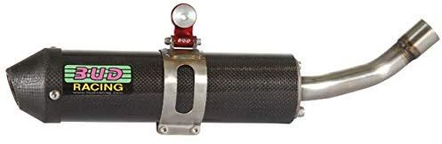 HGS Bud Racing Auspuff Yamaha YZ65 2018-2022 schwarz Carbon Silencer