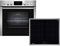 Neff SET XED456I Einbauherd E1CCD2AN1 + Induktionskochfeld M56BR60N0, CircoTherm, 7 Beheizungsarten, EEK: A, FlexInduction: 4 Induktions-Kochzonen, 2 x FlexInduction-Zone mit 2 Nutzungsmöglichkeiten