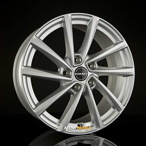 BORBET V 7J x 17 Zoll ET 48 LK 5x112 Alufelge Felge KBA NEU