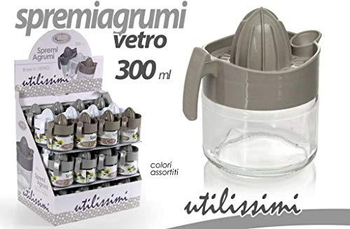 Spremiagrumi Manuale con caraffa in vetro manico beccuccio 300 ml 2 Colori