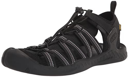 KEEN Drift Creek H2, Sandalias Hombre, Black/Black, 42 EU