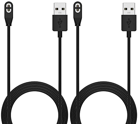 Chofit 2x Ladegerät kompatibel für AfterShokz Aeropex AS800/OpenComm ASC100SG Ladegerät Ladekabel USB Ladekabel 100cm
