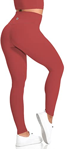 Desol Damen Yogahose mit 3 Taschen,Hohe Taille Sport Leggings Lange Yoga Pants Blickdicht Yogatights Fitnesshose