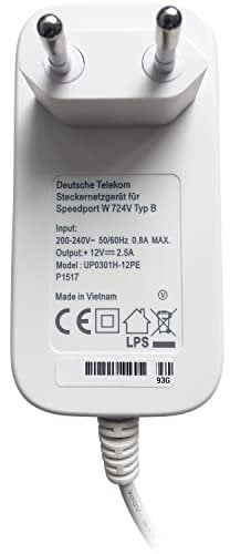 Original Netzteil Speedport W724V Typ B UP0301H-12PE