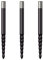Mission Darts Replacementss Lunar F/S | Steel Tip Dart Replacements Points | 32mm Black (X2678)
