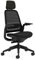 Steelcase Series 1 Ergonomischer Bürostuhl mit LiveBack Lumbalstütze, 4D-Armlehnen, anpassbarer Kopfstütze Onyx Schwarz, 66 x 64 x 112