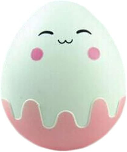 OWLKAY Lens Storage Cases, Portable Contact Lens Soaking Storage Case, Cute Creative Little Egg Contact Lens Cases for Sweetheart-Pink
