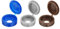 sourcing map 210Pcs Screw Cover Caps, Plastic Hinged Screw Covers, Snap Washer Covers Screw Caps for Furniture and Walls, Blue/Coffee/Grey