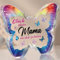 Blumuze Mama Geschenk,Schmetterlingsförmig Acryl Dekoschild Geschenke für Mama,Geburtstagsgeschenk für Mama,Muttertagsgeschenk Weihnachten für Mama,Mutter Geschenkidee Mutter Geschenk zum Muttertag