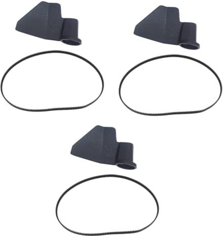 Cabilock 3sets Tooth Belt Bread Maker Paddle Replacement Agitator Bread Maker Machine Stirrer Mix Impeller Compatible