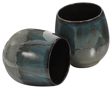 Ciieeo Juego de Taza de Café de Cerámica Taza Creativa Soporte para Espresso Taza de Té de 80 Ml