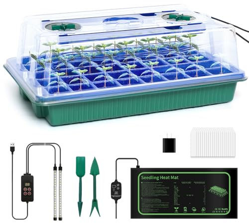 joyhalo 40-Zellen-Starter-Set mit Wachstumslicht und Heizmatte