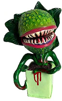 YiNLuax Halloween Harz Leichen Blumen Skulptur Horror Blutige Pflanzen Statue Dekoration