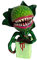 YiNLuax Halloween Harz Leichen Blumen Skulptur Horror Blutige Pflanzen Statue Dekoration
