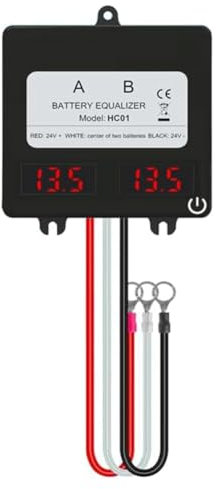 Bnnlqpsttg HC01 Égaliseur de Batterie 2S 12V 24V Tension de Cellule Onduleur CC Équilibreur Actif Plomb Acide NCM LPF Chargeur de Batterie Contrôleur