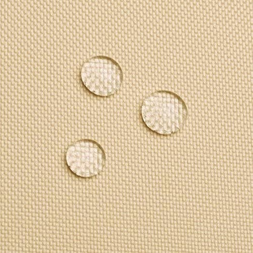 Fabreco – Wasserdichter Oxford 600D Polyester Stoff Meterware 200x150cm | Robuster Outdoor Stoff für Garten, Camping & Abdeckungen | Segeltuch & Markisenstoff | Markisenstoffe Meterware, Beige