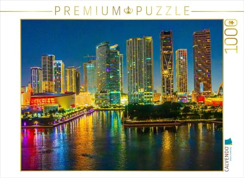 CALVENDO Puzzle Miami, Florida | 1000 Teile Lege-Größe 64 x 48 cm Foto-Puzzle für glückliche Stunden