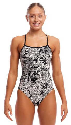 Funkita Single Strap Swimsuit AUS 6 Black