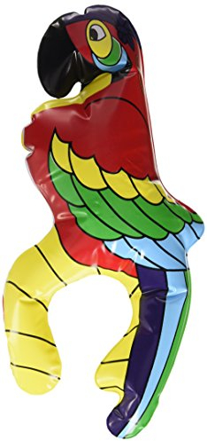 Pirates Treasure Inflatable Parrot 27.9cm