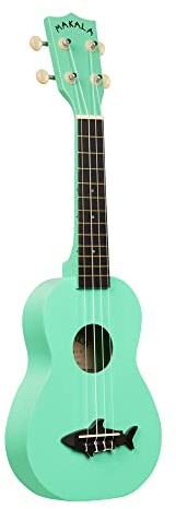 Kala Makala Surf Green Shark Sopran-Ukulele (MK-SS/GRN)