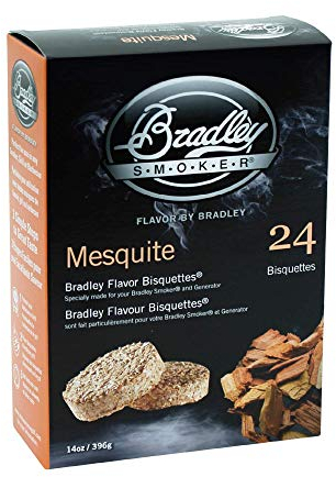 Bradley Smoker BTMQ24 BTMQ24-Flavor Bisquetttes-Mesquite 24 Stück