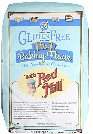 Bob's Red Mill Gluten Free 1to1 Baking Flour - Single Bulk Item - 25LB