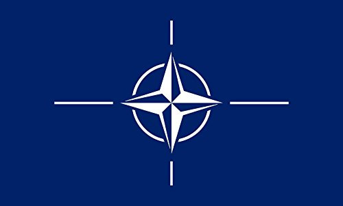 magFlags Flagge: XXL+ Organisation des Nordatlantikvertrags/North Atlantic Treaty Organization NATO | Querformat Fahne | 3.75m² | 150x250cm » Fahne 100% Made in Germany
