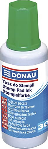 DONAU 7808001PL-F06 Stempelfarbe, 30 ml, grün