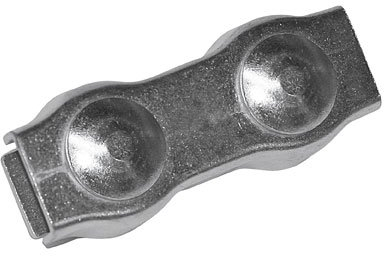 ARNDT Seilverbinder Drahtverbinder für Zäune Weidezäune Eletrozäune 6mm verzinkt 10 Stück
