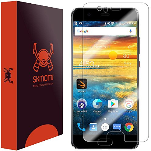 Skinomi TechSkin - Schutzfolie kompatibel mit Huawei P10 Plus. Unsichtbare & Flexible Displayschutzfolie kompatibel mit Huawei P10 lite