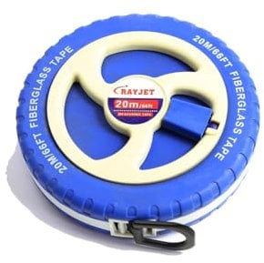 TrAdE Shop Traesio RULLINA METRICA 20 MT Metro Nastro Rotella Professionale Rapide Misure