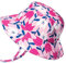 Jan & Jul Baby Sonnenhut für Mädchen mit UV-Schutz UPF 50+ (S: 0-6 Monate, Tulpe)