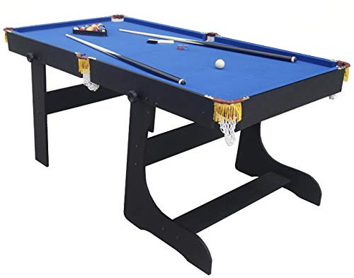 Walker & Simpson 6ft Admiral Folding Pool Table Blue