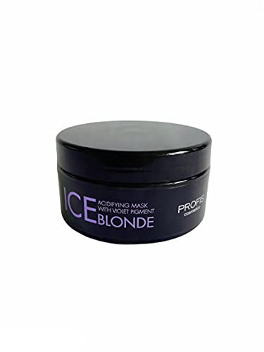 Ice Blond säurehaltige Silber Haarmaske - 300 ml - Anti Gelbstich