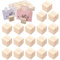 20 Tischkartenhalter Holz, Photocard Holder, Wooden Card Holder,Tischnummern Hochzeit,Tischkarte Platzkartenhalter Fotohalter, für Restaurants, Hochzeiten, Bankette und Partys